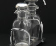 BACCARAT - Paire de burettes en cristal 