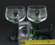 17 verres à vin blanc style roemers, à p