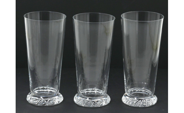 DAUM France - Modèle Kim - 6 verres à or