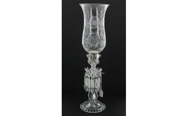 BACCARAT - Photophore en cristal moulé e