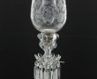 BACCARAT - Photophore en cristal moulé e