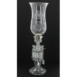 BACCARAT - Photophore en cristal moulé e