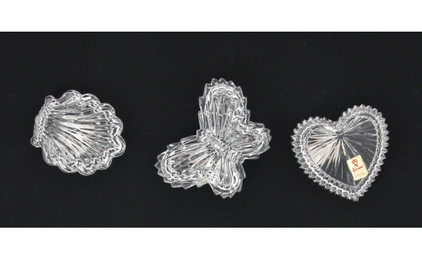 NACHTMANN - Lot de 3 coffrets en cristal
