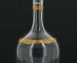 Carafe en cristal rehaussé de dorure, tr