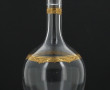 Carafe en cristal rehaussé de dorure, tr