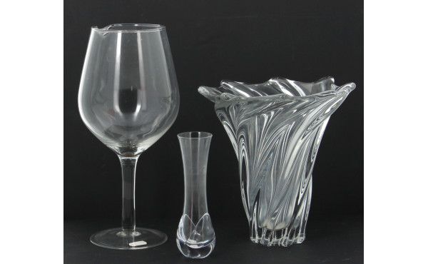 DAUM France - Petit vase soliflore en cr