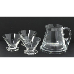 LALIQUE Années 30 - Broc à eau en crista