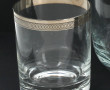 8 verres à pied forme ballon en verre gr