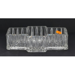 BACCARAT - Jardinière quadrilobée en cri