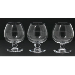 DAUM France - 6 verres à cognac en crist