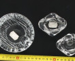 DAUM - Coupe vide-poche en cristal, sign