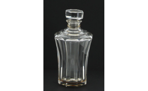 SAINT-LOUIS - Carafe en cristal avec son