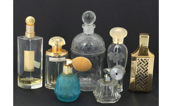 Thème PARFUM - Flacon Guerlain en verre 