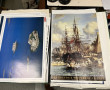 Lot d'affiches diverses art breton, Bret