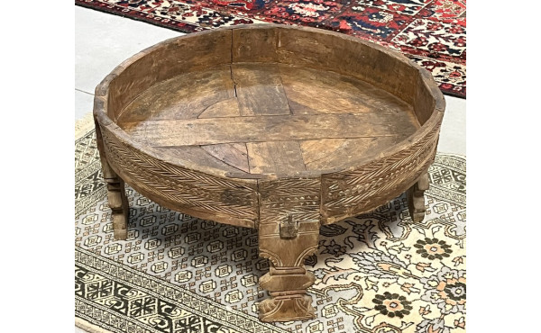 CAMEROUN - Table basse de forme circulai