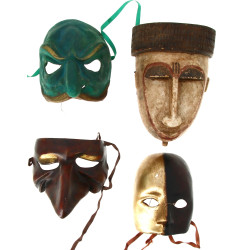 Masque africain (masque de jeune fille v