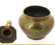 MAROC vers 1920 - Pot en laiton à décor 