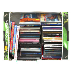 Lot de CD et DVD de variétés