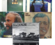 Caisse de disques dont disques d'artiste