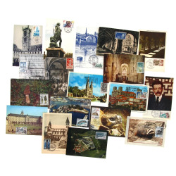 18 cartes postales maximums