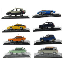 RENAULT 8 véhicules 1:43 BO