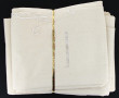 lot de deux draps anciens brodés dont un