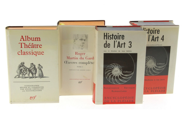 PLEIADE - Lot de 4 ouvrages de la collec