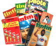 Lot de BD souples et qqs rigides Tintin,