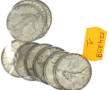 10 pièces de 5 F argent années 60, poids