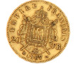 20 fr Nap III tête laurée 1867 or, poids
