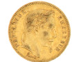 20 fr Nap III tête laurée 1862 or, poids