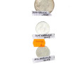 Série de 5 pièces en argent: 1 p. 10 fr 