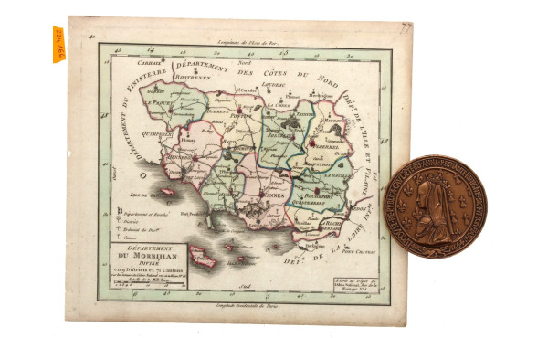 Médaille en bronze de la monnaie de Pari