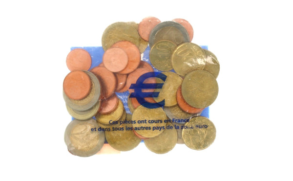EURO FRANCE - Sachet de 40 pièces sous s