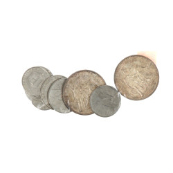 Lot de 2 pièces de 10 F en argent : on y