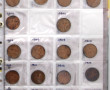 FRANCE - Classeur de monnaies 1 cts, 2 c