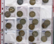 FRANC - Collection de 256 pièces en méta
