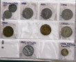 FRANC - Collection de 256 pièces en méta