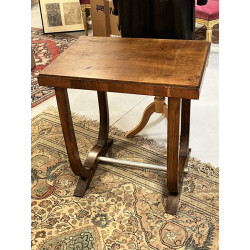 Petite console années 40 en placage (un 