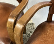 Paire de fauteuils bridges anciens assis