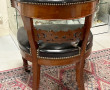 Fauteuil de bureau XIXème recouvert d'un