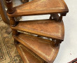 Escalier de bibliothèque, travail anglai