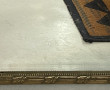 Trumeau et sa console 1/2 lune en bois e