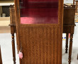 Vitrine en placage style Transition ouvr