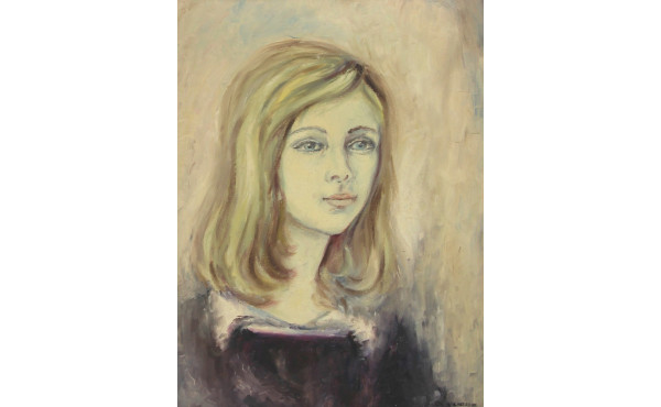 Ecole Italienne (Xxème) "Portrait de jeu