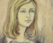 Ecole Italienne (Xxème) "Portrait de jeu