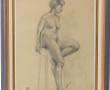 Adelyne NEVEUX (1912-1987) "Nu féminin a