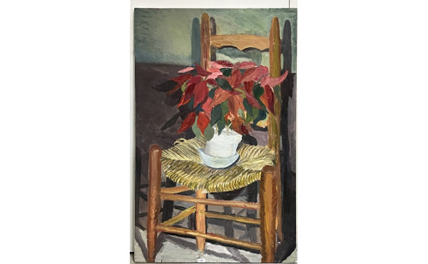 Ecole Xxème "Nature morte à la chaise et