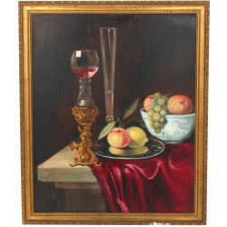Zoé LAIGNEAU (Xxème) "Nature morte aux f