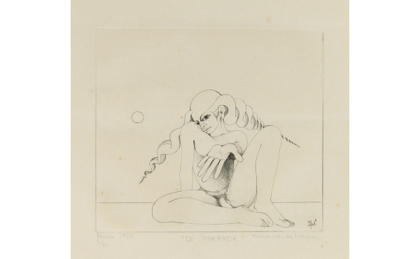Marianne DE NAYER (1944) "Le Markhor", g